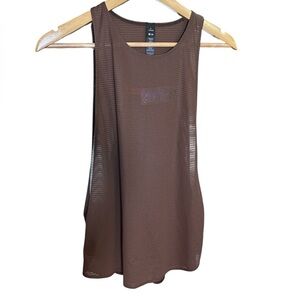 Lululemon Lab w grid Mesh Training Tank * Graphic